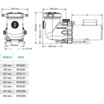     Hayward Tristar SP32201 (220V, 2 HP)