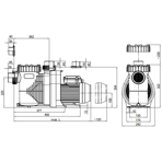     Aquaviva SP 48, 2.2 , 380 , 44 ./