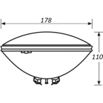      Pool King 24 , PAR-LED24LB