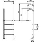     Hayward Asymmetric MURO 3  AISI-304