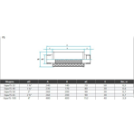      Espa HSC/HPE, FS-32, 1 1/4