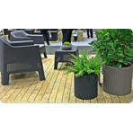   () Keter   S+M+L CYLINDER PLANTERS  902