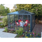   Palram Gazebo Lebro 3000 Closed, Grey