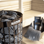    Harvia Cilindro PC66 Black Steel,  