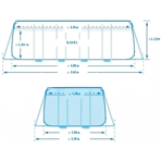    INTEX Prism Frame 26790, 400x200x122  (+)