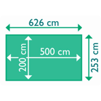    BWT  Pool'n Box 6,2x2,5x1,33 