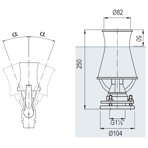    Safe-Rain Cascade Jet 1 1/2