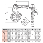    Coraplax WAFER TYPE DN 80,   90, EPDM